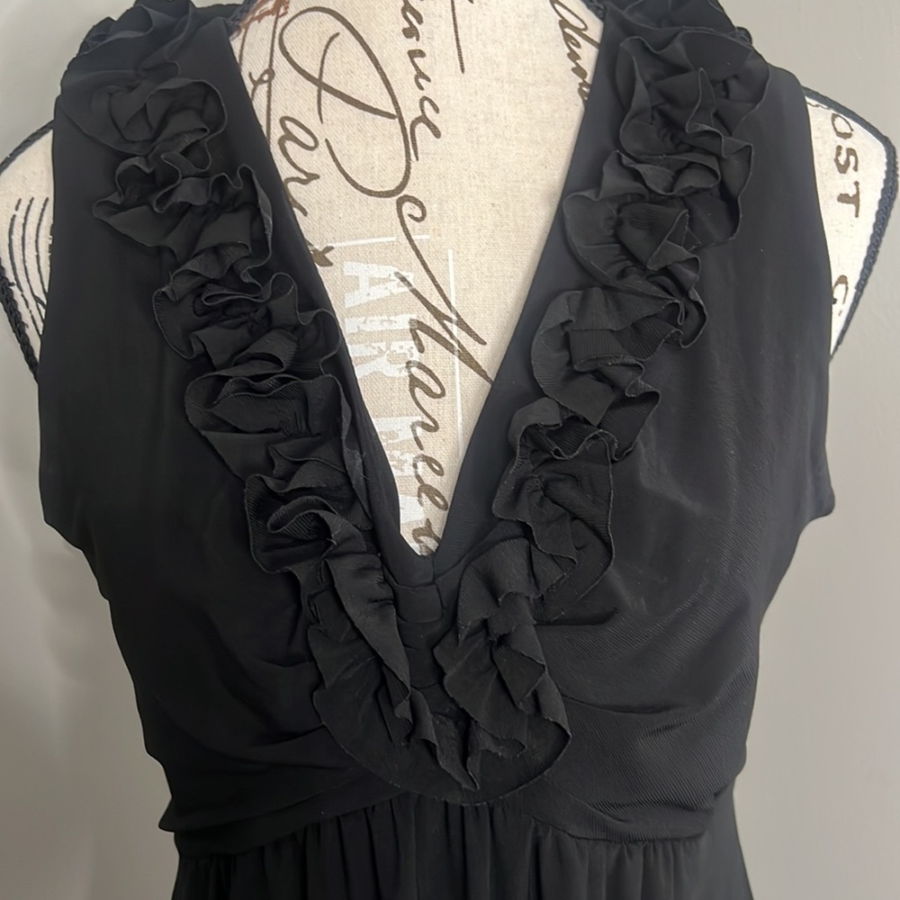 Tiana B. Sleeveless Black Dress - Petite Small | A11 - Picture 2 of 7